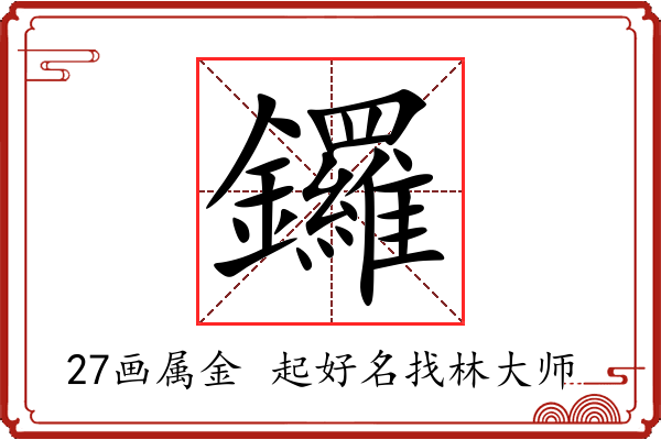 鑼字起名